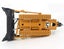 Die-cast Alloy Bulldozer Model Scale, 1:50, Metal, Huina 1700 Carousel 12