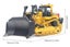 Die-cast Alloy Bulldozer Model Scale, 1:50, Metal, Huina 1700 Carousel 13