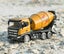 Die-cast Concrete Truck, 1:50, Metal, Huina 1719 - YELLOW Carousel 3
