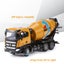 Die-cast Concrete Truck, 1:50, Metal, Huina 1719 - YELLOW Carousel 19