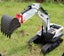 HUINA 1594 EXCAVATOR Remote RC WHITE 1:14 Scale Digger (Hui Na) Carousel 6
