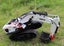 HUINA 1594 EXCAVATOR Remote RC WHITE 1:14 Scale Digger (Hui Na) Carousel 9