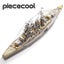 Piececool 3D Metal Puzzle Model Building Kits - Nagato Class Battleship Jigsa... Carousel 1