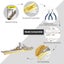Piececool 3D Metal Puzzle -Russian Battlecruiser Pyotr DIY Jigsaw Toy Model B... Carousel 4