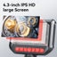 4.3-inch Bi-Directional Borescope, 8.0mm Camera, HD 1080P with LED Illuminati... Carousel 6