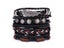 Men Bracelets Vintage Multilayer Leather Braid Bracelets Bangles Star Leaf Owl Carousel 5