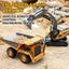 RC Excavator Dumper Car 2.4G Remote Control Engineering Vehicle Crawler Truck... Carousel 6