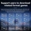 ANBERNIC RG556 Handheld Game Console Unisoc T820 Android 13 5.48 inch AMOLED ... Carousel 5