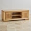 Chamfer Solid Oak 2 Doors TV Unit (Oak Furniture Store & Sofas) Carousel 2