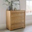 Chamfer Solid Oak 2 over 3 Chest of Drawers (Oak Furniture Store & Sofas) Carousel 3