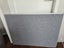Pin Board, Aluminum Frame, Fabric, Hardly used9 Carousel 1