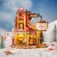 Robotime ROKR Christmas Dream Gift Factory Wooden Music Box EAB01 Carousel 3
