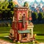 Robotime ROKR Christmas Dream Gift Factory Wooden Music Box EAB01 Carousel 6