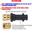 Pressure Washer Adapter 1/4'' Quick Connect Socket to Karcher K2-K7 Washers Carousel 4