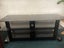 Approx 1.20m black glass 3 level TV/AV Entertainment Stand Carousel 2