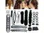 1-65Pcs/Set Multi-style Magic Donut Bun Maker Hair Accessories For Girls Carousel 3
