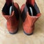 Miss Sixty Orange Suede Pull On Boots Size 38 Carousel 2