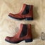 Miss Sixty Orange Suede Pull On Boots Size 38 Carousel 4