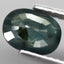1.04Ct. Normal Heated Gemstone Sapphire Greenish Blue Oval. Carousel 3