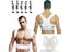 Adjustable Posture Corrector Back Support Belt Lumbar Waist Shoulder Corset Carousel 4