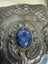 Antique Italian Rococo Chased Casket Box & Ceramic Cabochon with Lustre Glaze Carousel 7