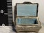 Antique Italian Rococo Chased Casket Box & Ceramic Cabochon with Lustre Glaze Carousel 18