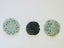 A Trio of Antique Chinese Carved/Pierced Jade Feng Shui Yubi bi Pendants. Carousel 6
