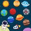 11pcs Sewing Felt Toy for Fine Motor Skills DIY Sewing Space System Craft Kit Carousel 2
