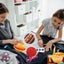 11pcs Sewing Felt Toy for Fine Motor Skills DIY Sewing Space System Craft Kit Carousel 5