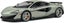 Solido 1/18 McLaren 600LT Coupe 2018 Blade Silver **NEW IN BOX** Carousel 1