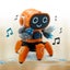 Kids Dance Robots Music LED 6 Claws Octopus Robot Birthday Gift Toys For Chil... Carousel 6