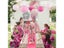 White Pink Purple Chinese Paper Lanterns Lampion Tissue Paper Flower Balls Carousel 5