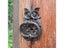 Retro Owl Cast Iron European Animal Villa Door Knocker Hardware Wall Decoration Carousel 5