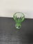Vintage art deco green depression glass vase Carousel 2