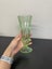 Vintage art deco green depression glass vase Carousel 3