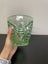 Vintage 1930's Art Deco Green Depression Glass Vase Carousel 3