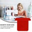 Locking Sewing Magnetic Seam Guide Anti-Curling Sewing Ruler Carousel 6