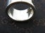GUCCI Sterling Silver Stencil G Logo Wide Band Ring Size 5.75 Carousel 4