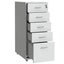 Gorilla Office - Mobile Metal 5 Drawer Cabinet - Traffic White Carousel 3
