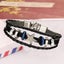Mens Womens Braided Leather Bracelet Stainless Steel Clasp Wristband Jewelry Set Carousel 9