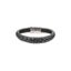 Mens Womens Braided Leather Bracelet Stainless Steel Clasp Wristband Jewelry Set Carousel 16