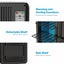 22L Mini Fridge Cooler Warmer Drinks Bar Fridge Car Makeup Ice Cosmetic Portable Carousel 3