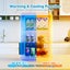 22L Mini Fridge Cooler Warmer Drinks Bar Fridge Car Makeup Ice Cosmetic Portable Carousel 7