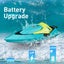 RC Mini Boat with LED Light,2.4Ghz Full Proportional Remote Control Boat Carousel 9