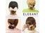 1PC New Design Feeon® Deft Bun Summer Chiffon Hairband Women Bow Headband Carousel 4