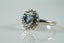PRETTY BLUE TOPAZ RING STAMPED 925 Carousel 4
