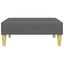 2-Seater Sofa Bed With Pillows And Footstool Dark Grey Velvet Txolxol Carousel 9