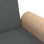 2-Seater Sofa Bed With Pillows And Footstool Dark Grey Velvet Txolxol Carousel 10