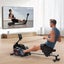 Water Rowing Machine - Black Red Carousel 8