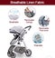 Combo Premium Stroller with Separate Car Seat, Base & Side on Bag Carousel 7